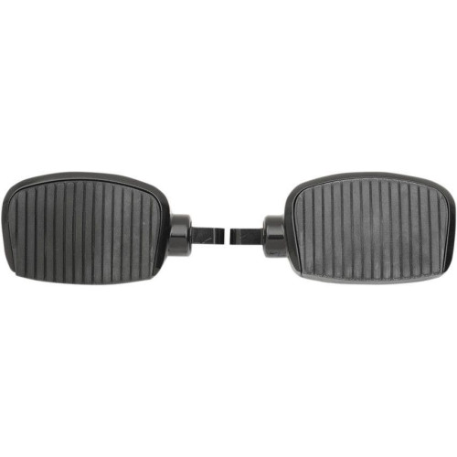 PartzBiz HD: 4418315-Drag Black 3" Floorboards Rubber Pads w/ Male Peg Mounts for Harley or Metric | 1621-0723 PartzBiz HD: 4418315-Drag Black 3" Floorboards Rubber Pads w/ Male Peg Mounts for Harley or Metric | 1621-0723