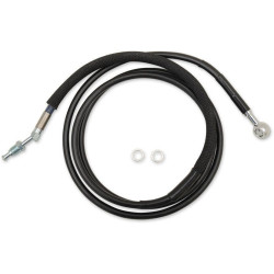 PartzBiz HD DS06610052 - Drag Black Braided Extended Plus + 2 สายคลัตช์ไฮดรอลิก FLH/X 17-18 | 0661-0052 PartzBiz HD DS06610052 - Drag Black Braided Extended Plus + 2 สายคลัตช์ไฮดรอลิก FLH/X 17-18 | 0661-0052