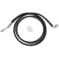 PartzBiz HD DS06610026 - Drag Black Braided Extended Plus + 4 สายคลัตช์ไฮดรอลิก FLTRX 17-18 | 0661-0026 PartzBiz HD DS06610026 - Drag Black Braided Extended Plus + 4 สายคลัตช์ไฮดรอลิก FLTRX 17-18 | 0661-0026
