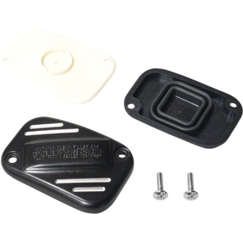 PartzBiz HD: 4418272-ฝาครอบแม่ปั๊มเบรกหน้าสีดำลากพร้อมปะเก็น Harley Softail 15-Up PartzBiz HD: 4418272-ฝาครอบแม่ปั๊มเบรกหน้าสีดำลากพร้อมปะเก็น Harley Softail 15-Up
