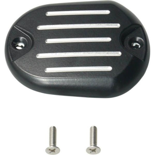 PartzBiz HD: 4418273-ฝาครอบแม่ปั๊มเบรกหน้าลากสีดำพร้อมปะเก็น Harley Sportster 04-18 PartzBiz HD: 4418273-ฝาครอบแม่ปั๊มเบรกหน้าลากสีดำพร้อมปะเก็น Harley Sportster 04-18