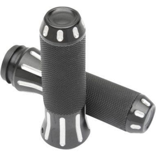 PartzBiz HD: 4418173-Drag Specialties ปลอกแฮนด์ Clear Cut หุ้มยางสีดำสำหรับ Harley Cable Throttle | 0630-1613 PartzBiz HD: 4418173-Drag Specialties ปลอกแฮนด์ Clear Cut หุ้มยางสีดำสำหรับ Harley Cable Throttle | 0630-1613