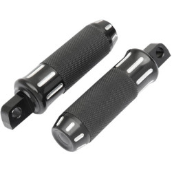PartzBiz HD DS16201333 - ลากสีดำพร้อมตัด Billet ที่วางเท้าชายแบบกำหนดเองหมุดเท้าพร้อมยางคู่ฮาร์เลย์ PartzBiz HD DS16201333 - ลากสีดำพร้อมตัด Billet ที่วางเท้าชายแบบกำหนดเองหมุดเท้าพร้อมยางคู่ฮาร์เลย์