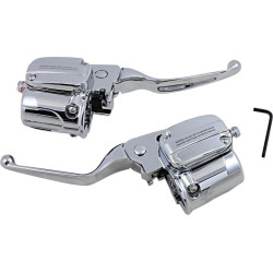 PartzBiz HD DS06102186 - ลาก Chrome แฮนด์ควบคุมคลัตช์เบรกไฮดรอลิก ABS Harley Road Glide 15-16 PartzBiz HD DS06102186 - ลาก Chrome แฮนด์ควบคุมคลัตช์เบรกไฮดรอลิก ABS Harley Road Glide 15-16