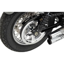 PartzBiz HD DS12010520 - ลาก Chrome ด้านนอกด้านหลังใส่ฝาครอบ Harley Sportster XL 04-16 sporty custom อัพเกรด 1201-0520 12010520 PartzBiz HD DS12010520 - ลาก Chrome ด้านนอกด้านหลังใส่ฝาครอบ Harley Sportster XL 04-16 sporty custom อัพเกรด 1201-0520 12010520