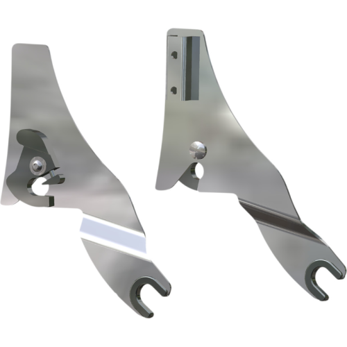 PartzBiz HD: 4418088-ลากแผ่นด้านข้างแบบปลดเร็วของ Chrome สำหรับ Sissy Bars Harley Touring 09-Up PartzBiz HD: 4418088-ลากแผ่นด้านข้างแบบปลดเร็วของ Chrome สำหรับ Sissy Bars Harley Touring 09-Up