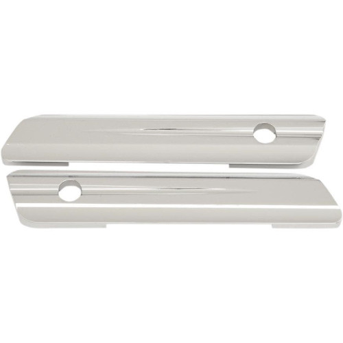 PartzBiz HD: 4418097-Drag Chrome Saddlebag Hinge Billet Latch Covers สำหรับ Harley 14-16 Touring | 3501-1087 PartzBiz HD: 4418097-Drag Chrome Saddlebag Hinge Billet Latch Covers สำหรับ Harley 14-16 Touring | 3501-1087