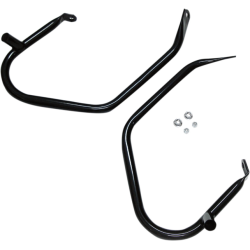 PartzBiz HD DS05051564 - Drag Black Saddlebags Guards Support Kit Harley Touring FLH/T 97-08 PartzBiz HD DS05051564 - Drag Black Saddlebags Guards Support Kit Harley Touring FLH/T 97-08