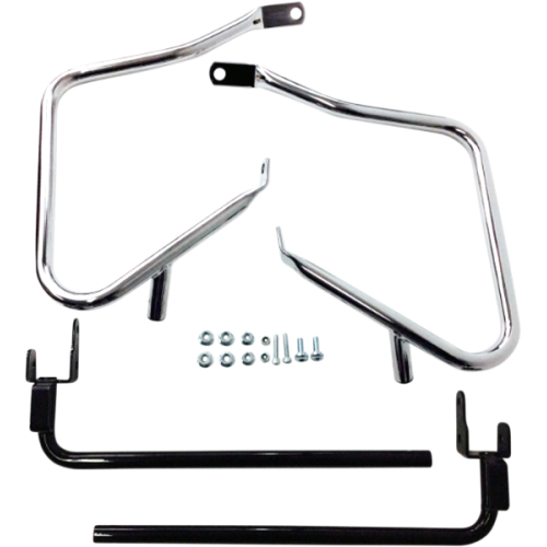 PartzBiz HD: 4418100-ชุดอุปกรณ์รองรับกระเป๋าข้าง Drag Chrome สำหรับ Harley Touring Electra Road Glide 14-Up PartzBiz HD: 4418100-ชุดอุปกรณ์รองรับกระเป๋าข้าง Drag Chrome สำหรับ Harley Touring Electra Road Glide 14-Up