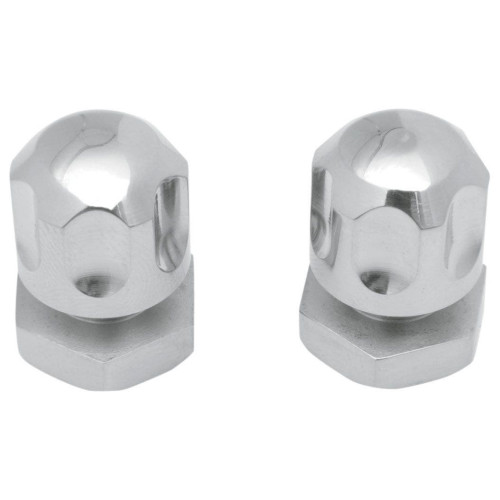 PartzBiz HD: 4418068-ลาก Chrome Six-Shooter Solo Seat Mount Knob Nuts Harley Touring 99-20 PartzBiz HD: 4418068-ลาก Chrome Six-Shooter Solo Seat Mount Knob Nuts Harley Touring 99-20