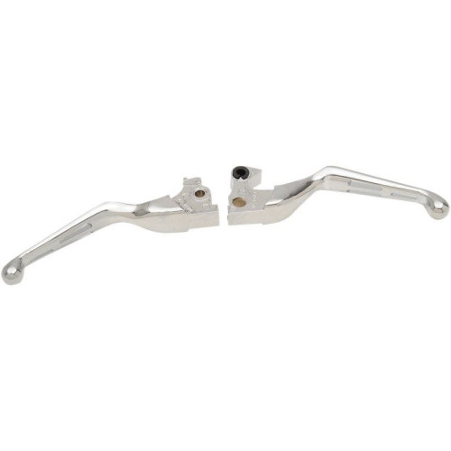 PartzBiz HD: 4418073-Drag Chrome Slotted Wide Brake Clutch Lever Set Harley Sportster XL 14-17 | 0610-0796 PartzBiz HD: 4418073-Drag Chrome Slotted Wide Brake Clutch Lever Set Harley Sportster XL 14-17 | 0610-0796