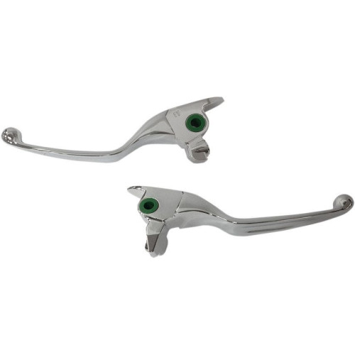PartzBiz HD: 4418074-Drag Chrome Smooth Hand Brake & Hydraulic Clutch Levers 17-18 Harley Touring 0610-1953 PartzBiz HD: 4418074-Drag Chrome Smooth Hand Brake & Hydraulic Clutch Levers 17-18 Harley Touring 0610-1953