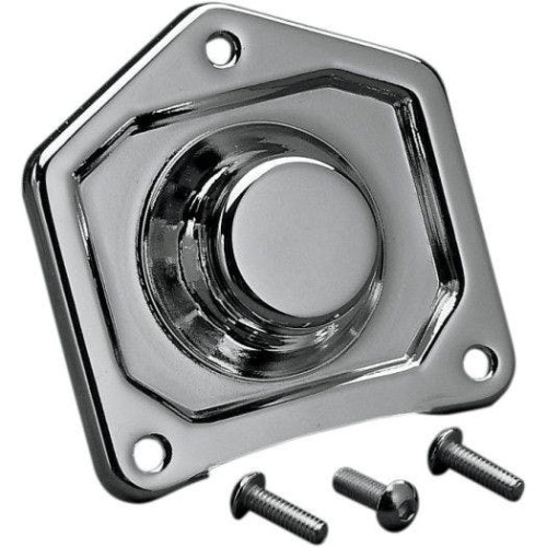 PartzBiz HD: 4418045-ลากฝาครอบปลายโซลินอยด์สตาร์ทเตอร์ของ Chrome สำหรับ Harley Big Twin และ XL 91-16 DS-373598 PartzBiz HD: 4418045-ลากฝาครอบปลายโซลินอยด์สตาร์ทเตอร์ของ Chrome สำหรับ Harley Big Twin และ XL 91-16 DS-373598