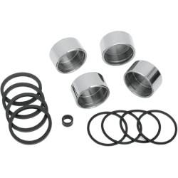 PartzBiz HD DS17020119 - ลากด้านหน้า Caliper Rebuild Kit OE Repl 44313-08 Harley Softail 08-14 Dyna 08-17 PartzBiz HD DS17020119 - ลากด้านหน้า Caliper Rebuild Kit OE Repl 44313-08 Harley Softail 08-14 Dyna 08-17