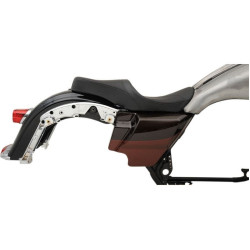PartzBiz HD DS08011077 - Drag Mild Stitch Low Profile Tour Seat Arlen Ness ปีกถังแก๊ส 08-18 FLH/T | 0801-1077 PartzBiz HD DS08011077 - Drag Mild Stitch Low Profile Tour Seat Arlen Ness ปีกถังแก๊ส 08-18 FLH/T | 0801-1077