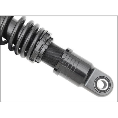 PartzBiz HD: 4417824-Drag Premium Ride-Height Black 12" Adjustable Rear Spring Shocks XL | 1310-1194 PartzBiz HD: 4417824-Drag Premium Ride-Height Black 12" Adjustable Rear Spring Shocks XL | 1310-1194