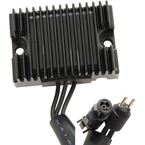 PartzBiz HD: 4417770-ตัวปรับแรงดันไฟฟ้า Drag Premium Solid State สีดำ Harley 94-03 XL Repl 74523-94A PartzBiz HD: 4417770-ตัวปรับแรงดันไฟฟ้า Drag Premium Solid State สีดำ Harley 94-03 XL Repl 74523-94A