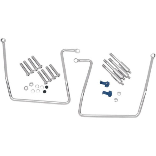 PartzBiz HD: 4417734-ลากยึดด้านหลัง Chrome Saddlebag สนับสนุนวงเล็บ Rails Harley FXD FXDF FXDWG | 3501-0258 PartzBiz HD: 4417734-ลากยึดด้านหลัง Chrome Saddlebag สนับสนุนวงเล็บ Rails Harley FXD FXDF FXDWG | 3501-0258