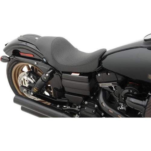PartzBiz HD: 4417742-DragReflective Solo 3/4 Solo Caf√©เบาะสไตล์สำหรับ Harley Dyna FXD 06-17 | 0803-0545