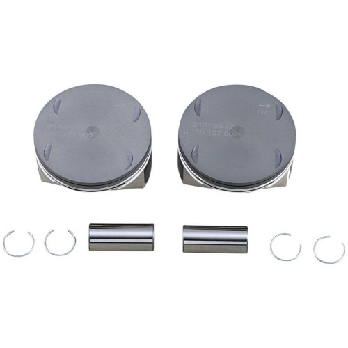 PartzBiz HD: 4417713-Drag Replacement Coated Piston Kit 3.957 Bore Harley Milwaukee Eight 107 17-Up PartzBiz HD: 4417713-Drag Replacement Coated Piston Kit 3.957 Bore Harley Milwaukee Eight 107 17-Up