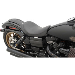 PartzBiz HD DS08030546 - Drag Solor สะท้อนแสง Solo Low Stitch Seat สำหรับ Harley Dyna FXD 06-17 | 0803-0546 PartzBiz HD DS08030546 - Drag Solor สะท้อนแสง Solo Low Stitch Seat สำหรับ Harley Dyna FXD 06-17 | 0803-0546