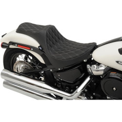 PartzBiz HD DS08021146 - Drag Specialties 0802-1146 Silver Double Diamond Predator 3 ที่นั่ง 18-23 Harley FL Softail Heritage Classic Slim Deluxe Bike Saddleอัพเกรดเปลี่ยน PartzBiz HD DS08021146 - Drag Specialties 0802-1146 Silver Double Diamond Predator 3 ที่นั่ง 18-23 Harley FL Softail Heritage Classic Slim Deluxe Bike Saddleอัพเกรดเปลี่ยน