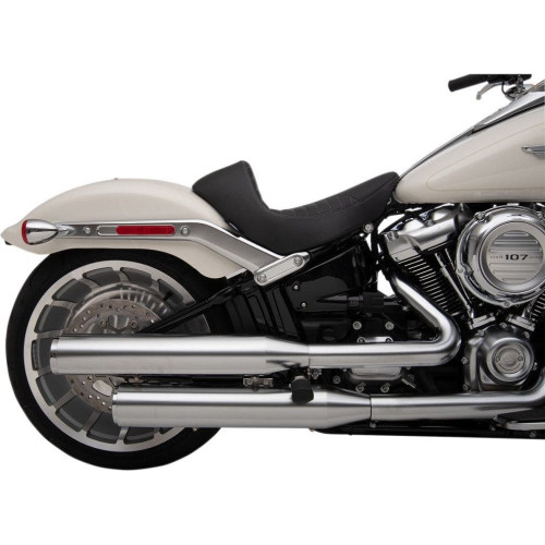PartzBiz HD: 4417675-Drag Specialties Black Scorpion Solar Reflection เบาะ EZ-On Harley Softail 18-Up 0802-1186 08021186 double Harley-Davidson Softail Slim Heritage Classic Deluxe Upgrade อานทดแทน