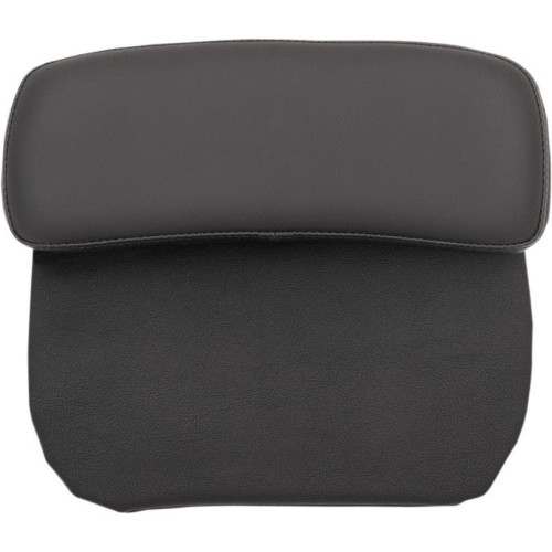 PartzBiz HD: 4417650-Drag Specialties 0822-0389 สีดำสับ Tour-Pak พนักพิงรถจักรยานยนต์ Pad Universal Custom Harley-Davidson Touring Seat Saddle Back Rest