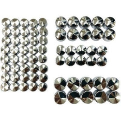 PartzBiz HD DS24040984 - Drag Chrome Bolt Cover Engine Kit Harley Milwaukee Eight M8 17-20 PartzBiz HD DS24040984 - Drag Chrome Bolt Cover Engine Kit Harley Milwaukee Eight M8 17-20