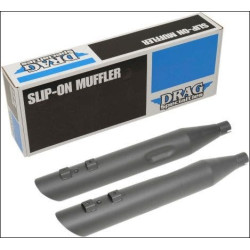 PartzBiz HD DS18011184 - Drag Specialties สีดำ 3.5” Slash Down Slip On Mufflers Exhaust Harley 95-16 1801-1184 PartzBiz HD DS18011184 - Drag Specialties สีดำ 3.5” Slash Down Slip On Mufflers Exhaust Harley 95-16 1801-1184