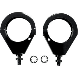PartzBiz HD DS20401127 - ลาก Specialties สีดำ 49 มม.ด้านหน้าส้อมหลอดเลี้ยวสัญญาณ Clamps Mounts Harley Davidson Dyna Touring ตัวบ่งชี้ Relocation วงเล็บ PartzBiz HD DS20401127 - ลาก Specialties สีดำ 49 มม.ด้านหน้าส้อมหลอดเลี้ยวสัญญาณ Clamps Mounts Harley Davidson Dyna Touring ตัวบ่งชี้ Relocation วงเล็บ