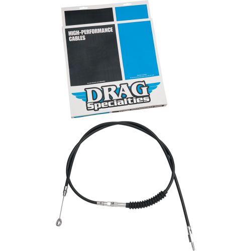 PartzBiz HD: 4417566-Drag Specialties Black Braided High Efficiency Clutch Cable 07 FLH/T Models PartzBiz HD: 4417566-Drag Specialties Black Braided High Efficiency Clutch Cable 07 FLH/T Models