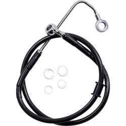 PartzBiz HD DS17415770 - Drag Specialties Black Coated 34" Brake Line Kit H-D Softail Deluxe FLSTN 15-17 best new replacement PartzBiz HD DS17415770 - Drag Specialties Black Coated 34" Brake Line Kit H-D Softail Deluxe FLSTN 15-17 best new replacement