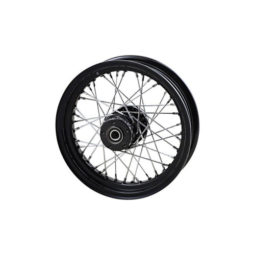 PartzBiz HD: 4417548-Drag Specialties ล้อหลัง 40 ก้าน Black Laced 16x3 ” Harley FLTR 02-07 PartzBiz HD: 4417548-Drag Specialties ล้อหลัง 40 ก้าน Black Laced 16x3 ” Harley FLTR 02-07