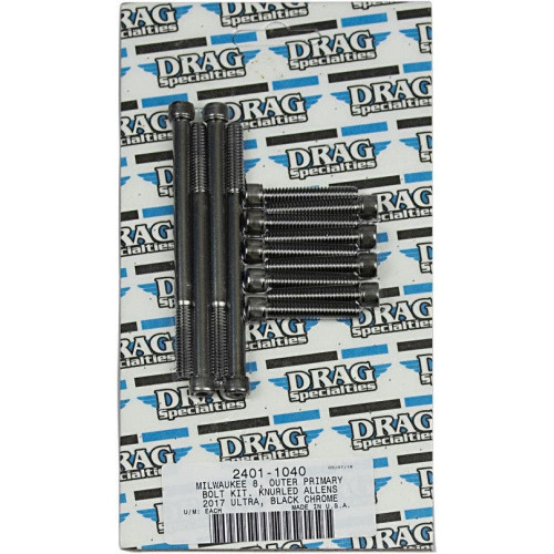 PartzBiz HD: 4417555-Drag Specialties สีดำด้านนอก Primarty Bolt ชุดเปลี่ยน Knurled Head 17-19 Harley Davidson Milwaukee Eight M8 M-Eight Touring ฮาร์ดแวร์สลักเกลียว Nuts แหวนรองเครื่องยนต์เกียร์ PartzBiz HD: 4417555-Drag Specialties สีดำด้านนอก Primarty Bolt ชุดเปลี่ยน Knurled Head 17-19 Harley Davidson Milwaukee Eight M8 M-Eight Touring ฮาร์ดแวร์สลักเกลียว Nuts แหวนรองเครื่องยนต์เกียร์