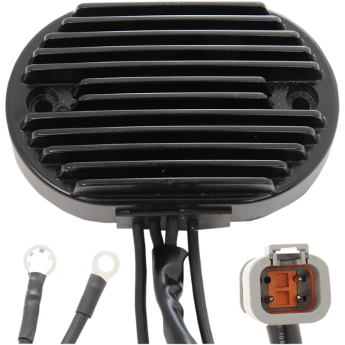 PartzBiz HD: 4417505-ตัวปรับแรงดันไฟฟ้า Drag Solid State สีดำ Harley 01-06 Softail Repl 74540-01 | 2112-0808 PartzBiz HD: 4417505-ตัวปรับแรงดันไฟฟ้า Drag Solid State สีดำ Harley 01-06 Softail Repl 74540-01 | 2112-0808