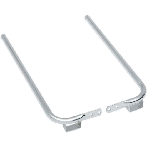 PartzBiz HD: 4417399-Drag Specialties Chrome Plated Saddlebag Support Brackets Harley Touring 98-03 35010602;3501-0602;DS35010602