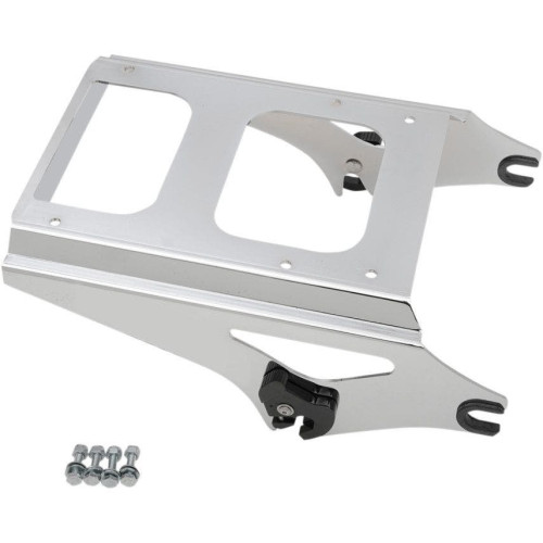 PartzBiz HD: 4417404-Drag Specialties Chrome Quick Detach Tour Pak Box Mount สำหรับ Harley 09-13 FLH/T | 1510-0242 PartzBiz HD: 4417404-Drag Specialties Chrome Quick Detach Tour Pak Box Mount สำหรับ Harley 09-13 FLH/T | 1510-0242