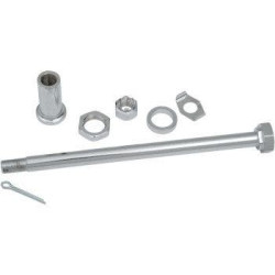 PartzBiz HD DS02140580 - Drag Specialties Chrome Rear Axle Kit Harley Big Twin FLH 67-72 0214-0580 PartzBiz HD DS02140580 - Drag Specialties Chrome Rear Axle Kit Harley Big Twin FLH 67-72 0214-0580