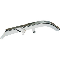 PartzBiz HD DSDS325204 - Drag Specialties Chrome Rear Upper Belt Guard Cover Harley 86-92 FXST FLST | DS-325204 PartzBiz HD DSDS325204 - Drag Specialties Chrome Rear Upper Belt Guard Cover Harley 86-92 FXST FLST | DS-325204