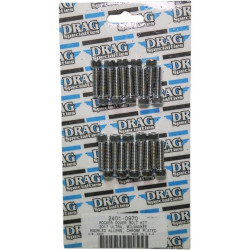 PartzBiz HD DS24010970 - Drag Specialties Chrome Rocker Cover Bolt Replacement Kit Knurled Head 17-19 Harley Davidson Milwaukee Eight M8 M-Eight Touring Softail Hardware Bolts Nuts Washers Engine PartzBiz HD DS24010970 - Drag Specialties Chrome Rocker Cover Bolt Replacement Kit Knurled Head 17-19 Harley Davidson Milwaukee Eight M8 M-Eight Touring Softail Hardware Bolts Nuts Washers Engine