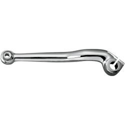 PartzBiz HD DSDS273915 - Drag Specialties Chrome Shift Lever for Harley 84-94; 99 FXR FXRS FXRT
