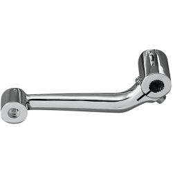 PartzBiz HD DSDS273925 - Drag Specialties Chrome Shift Lever for Harley 86-90 XL 883 1100 1200