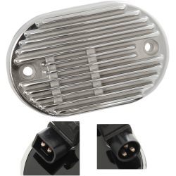 PartzBiz HD DS21120806 - ตัวปรับแรงดันไฟฟ้า Drag Solid State Chrome Harley 11-15 Softail Repl 74540-11 | 2112-0806 PartzBiz HD DS21120806 - ตัวปรับแรงดันไฟฟ้า Drag Solid State Chrome Harley 11-15 Softail Repl 74540-11 | 2112-0806