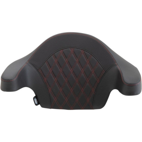 PartzBiz HD: 4417183-Drag Specialties King Pack Pad Red Double Diamond Harley Touring 14-23 PartzBiz HD: 4417183-Drag Specialties King Pack Pad Red Double Diamond Harley Touring 14-23