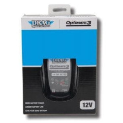 PartzBiz HD DS38070254 - Drag Specialties Optimate 3 7 ขั้นตอนแบตเตอรี่อัตโนมัติ 12v โวลต์เครื่องชาร์จดูแล
