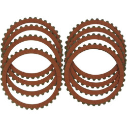 PartzBiz HD DS11310425 - Drag Specialties Organic Fiber Clutch Plate Disk Kit 91-19 Harley Davidson Sportster XL 883 1200 Buell Factory OEM Upgrade Friction Plates 1131-0425 37911-90 PartzBiz HD DS11310425 - Drag Specialties Organic Fiber Clutch Plate Disk Kit 91-19 Harley Davidson Sportster XL 883 1200 Buell Factory OEM Upgrade Friction Plates 1131-0425 37911-90