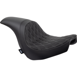 PartzBiz HD DS08021518 - Drag Specialties Predator Double Diamond Silver Seat 4 Harley 18-23 FXLR/FXLRS/FSLRST | 0 PartzBiz HD DS08021518 - Drag Specialties Predator Double Diamond Silver Seat 4 Harley 18-23 FXLR/FXLRS/FSLRST | 0