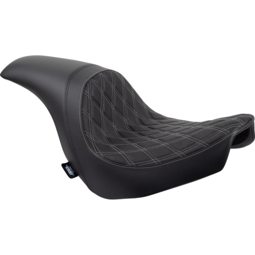 PartzBiz HD: 4417154-Drag Specialties Predator Double Diamond Silver Seat 4 Harley 18-23 FXLR/FXLRS/FSLRST | 0 PartzBiz HD: 4417154-Drag Specialties Predator Double Diamond Silver Seat 4 Harley 18-23 FXLR/FXLRS/FSLRST | 0