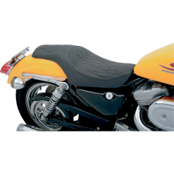 PartzBiz HD DS08040385 - Drag Specialties Predator Flame-Stitch Black Seat 4 รุ่น Harley 82-03 XL | 0 PartzBiz HD DS08040385 - Drag Specialties Predator Flame-Stitch Black Seat 4 รุ่น Harley 82-03 XL | 0